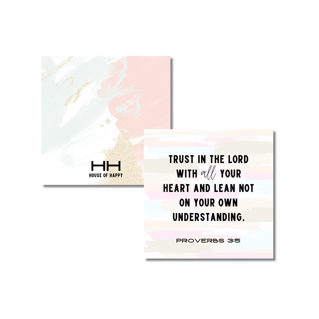 52 Weeks of God | Scripture Card Set + Acrylic Frame
