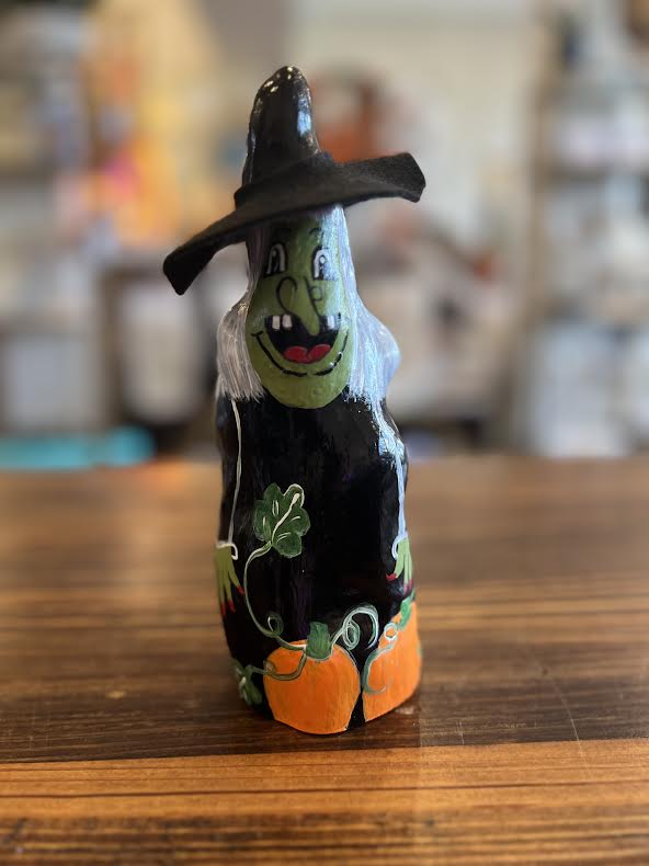 Hand Painted Cypress Knee Witch - 20 Styles