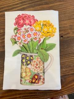 Cottage Flowers Tea Towels- 8 Styles