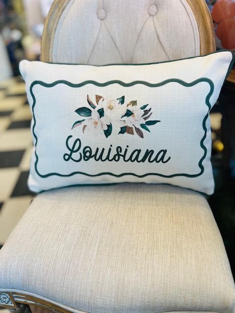 Magnolia State Wiggle Pillow (2 Styles)