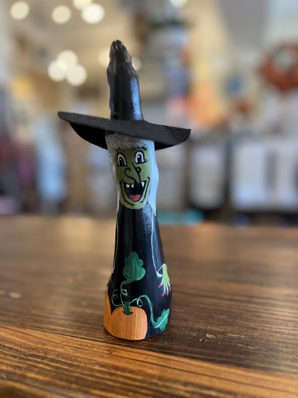 Hand Painted Cypress Knee Witch - 20 Styles