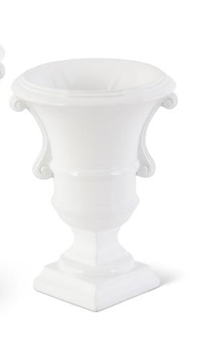 Glossy White Urns (3 Sizes)