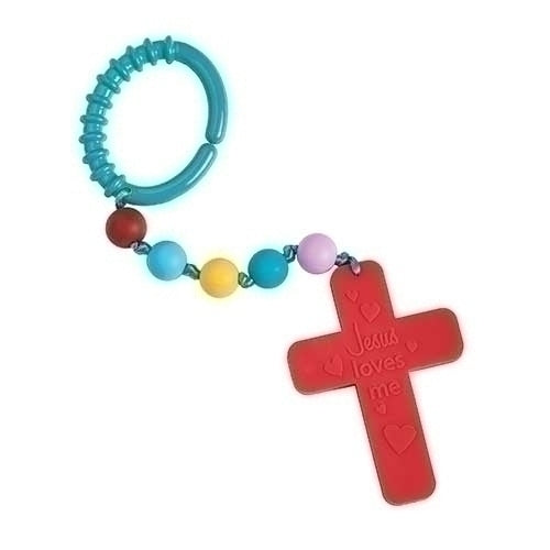 Jesus Loves Me Cross and Blessing Beads To-Go