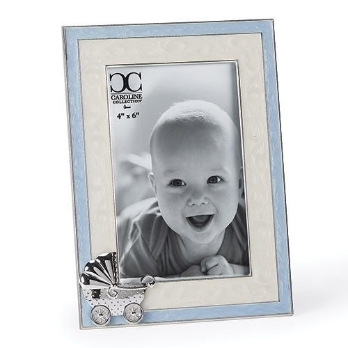 Baby Carriage Frame 4x6 Caroline Collection