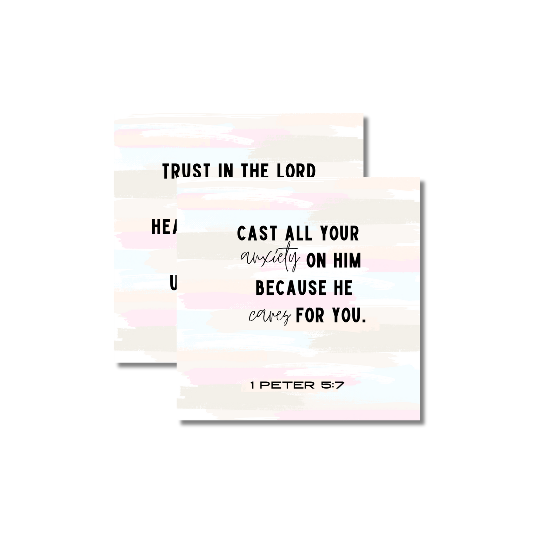 52 Weeks of God | Scripture Card Set + Acrylic Frame