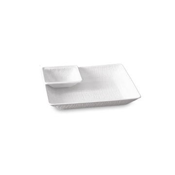 VIDA Croc Chip & Dip (White)