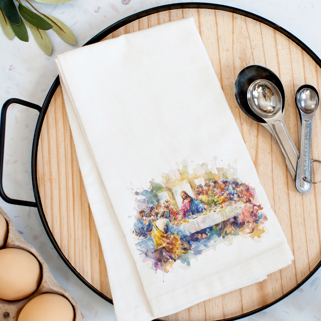 Last Supper Kitchen Towel