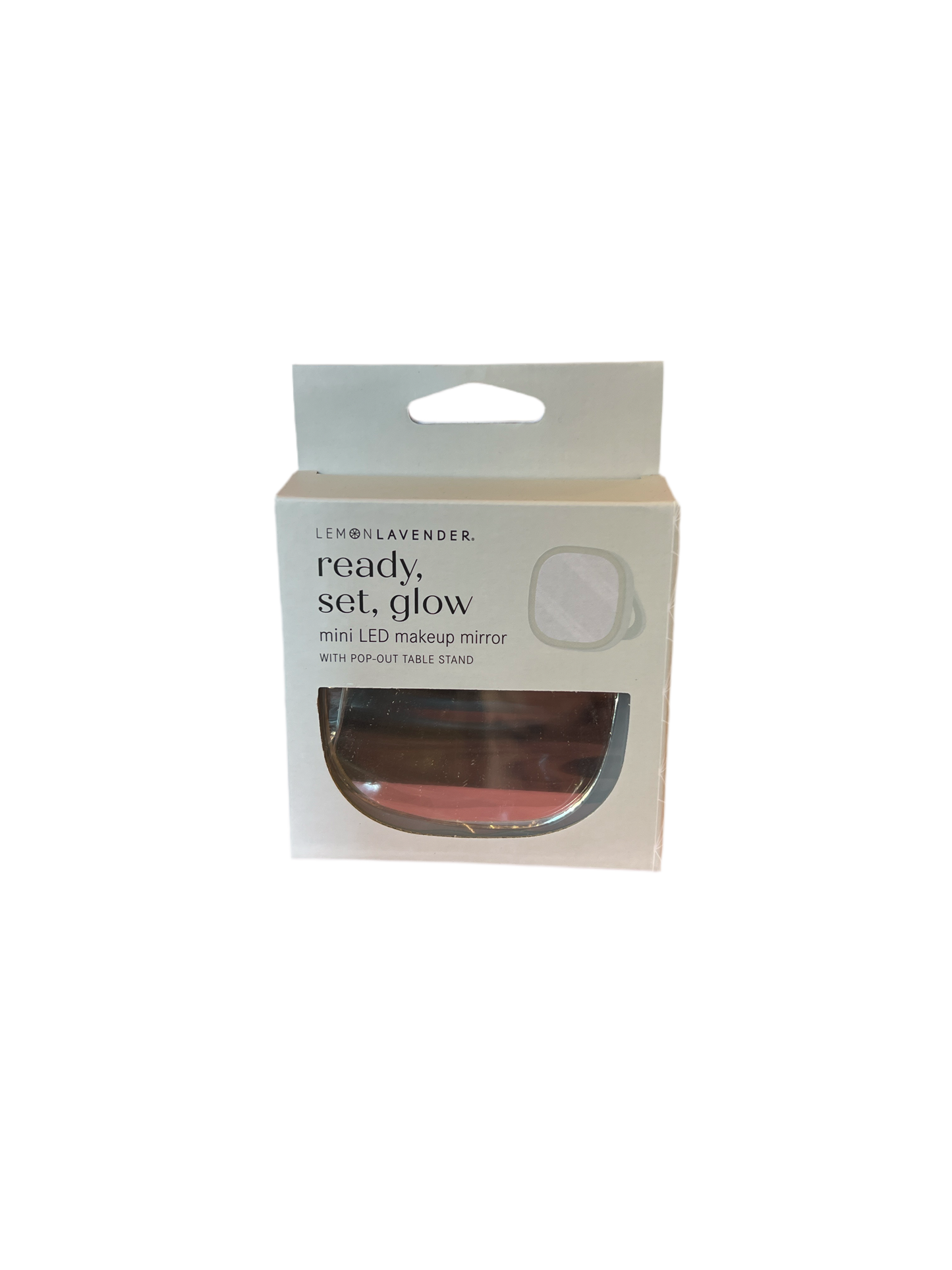 Lemon Lavender LED Light Up Mini Mirror