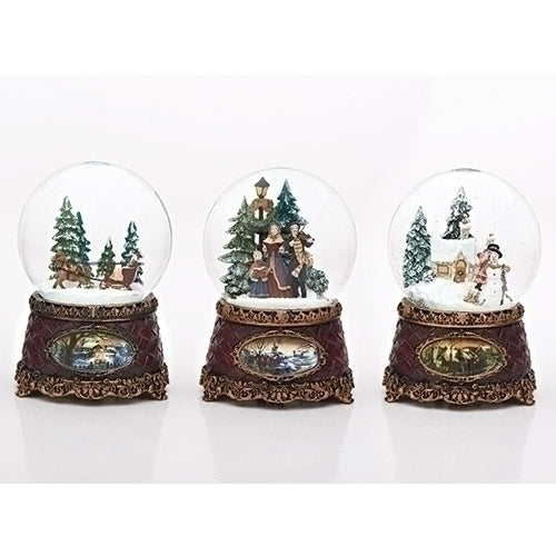 Musical Holiday Dome Windup (3 Styles)