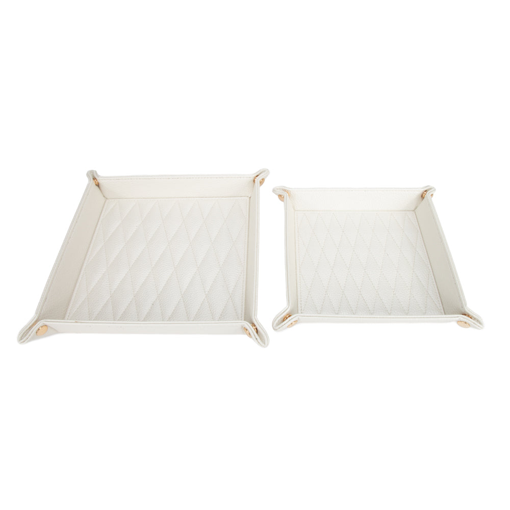 Leah 2-Piece Quilted Throw All (2 Colors)