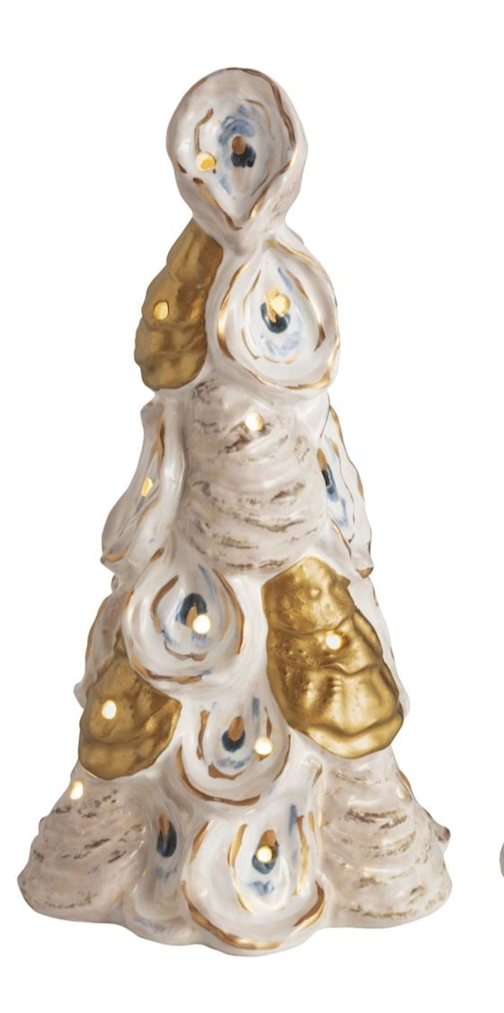 Ceramic Oyster Light Trees (3 Sizes)