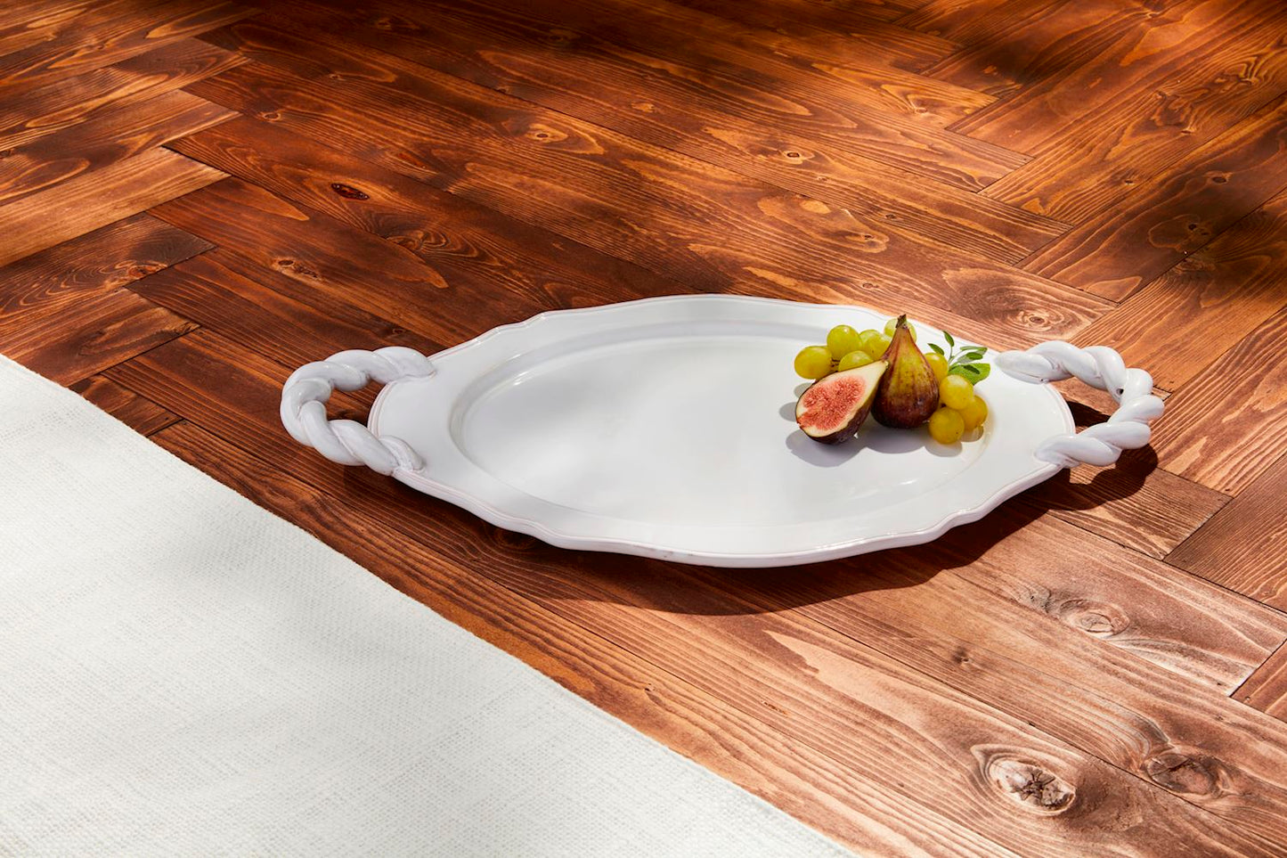 Twisted Handle Platter