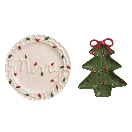 Merry & Tree Platter (2 Styles)