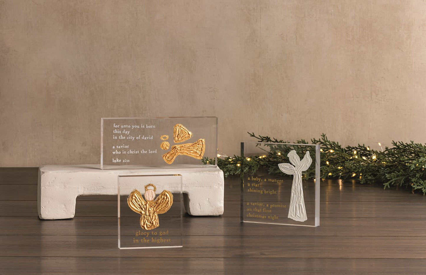 Angel Scripture Plaques (3 Sizes)