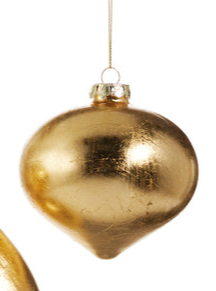 Gold Leaf Ornament (3 Styles)