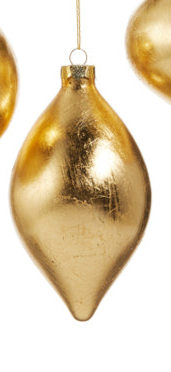 Gold Leaf Ornament (3 Styles)