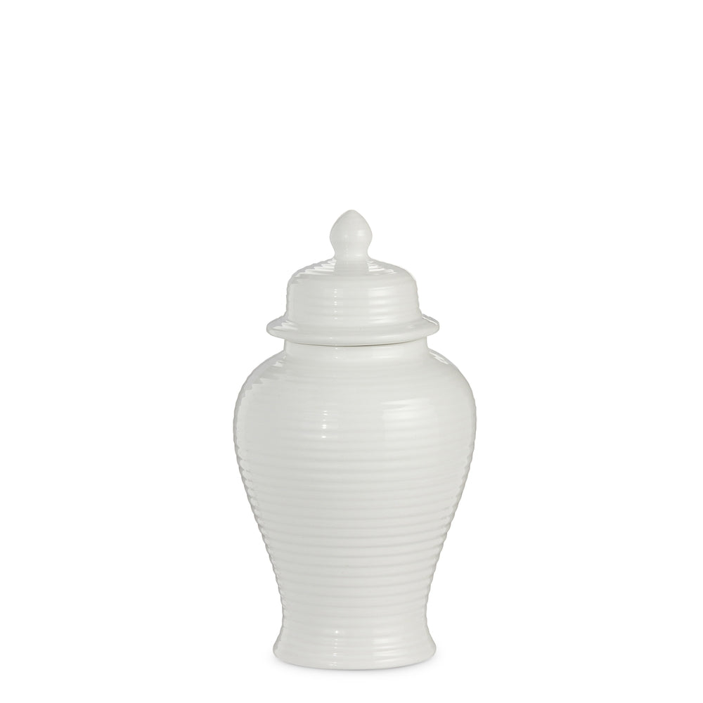 White Ginger Jar - 10.5"