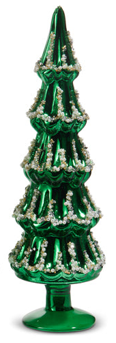 Green Beaded Tress (3 Sizes)