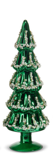 Green Beaded Tress (3 Sizes)