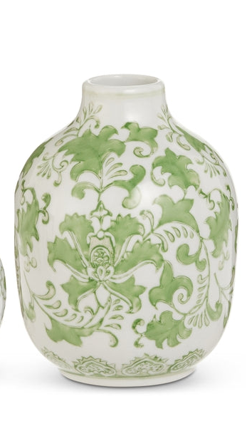 Green Bud Vases - (3 Sizes)