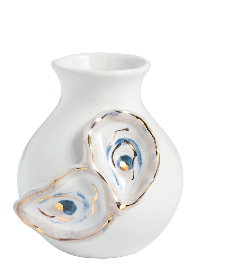 Oyster Shell Bud Vases (2 Sizes)
