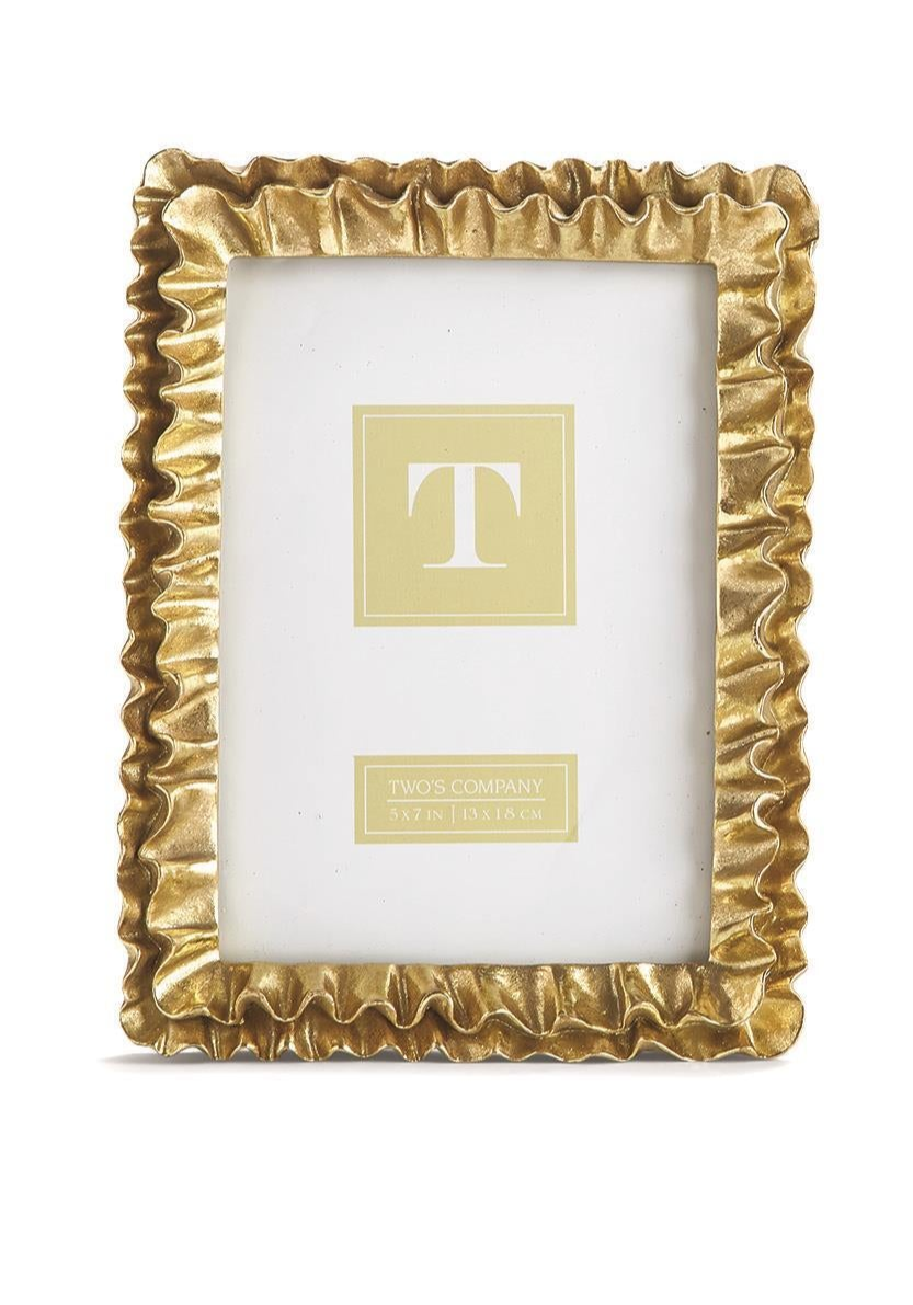 Gold Ruffles Frame (2 Sizes)