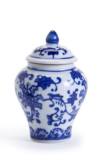 Mini Ginger Jar w/Picks (3 Styles)