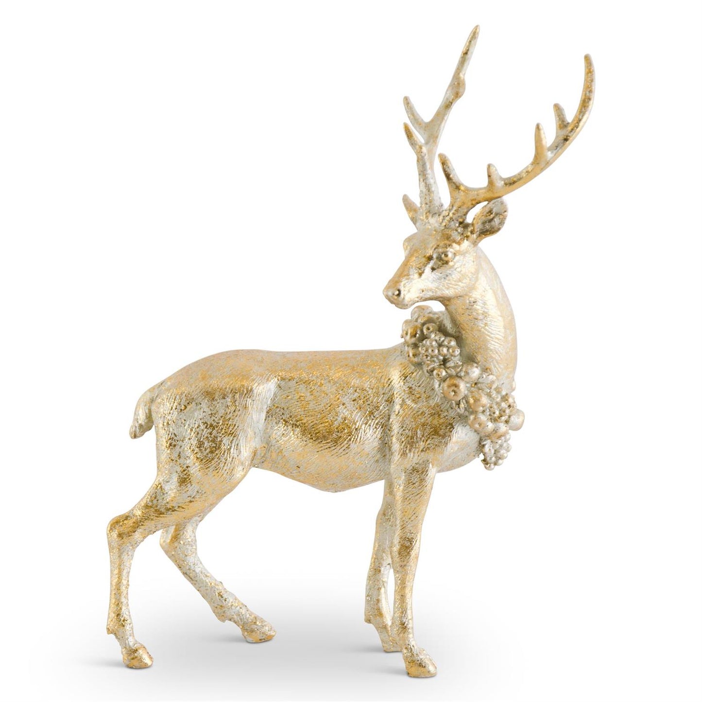 Antique Gold Resin Deer (4 Styles)
