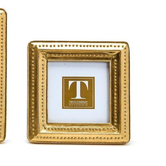 Gold Beaded Edge Photo Frame (3 Sizes)