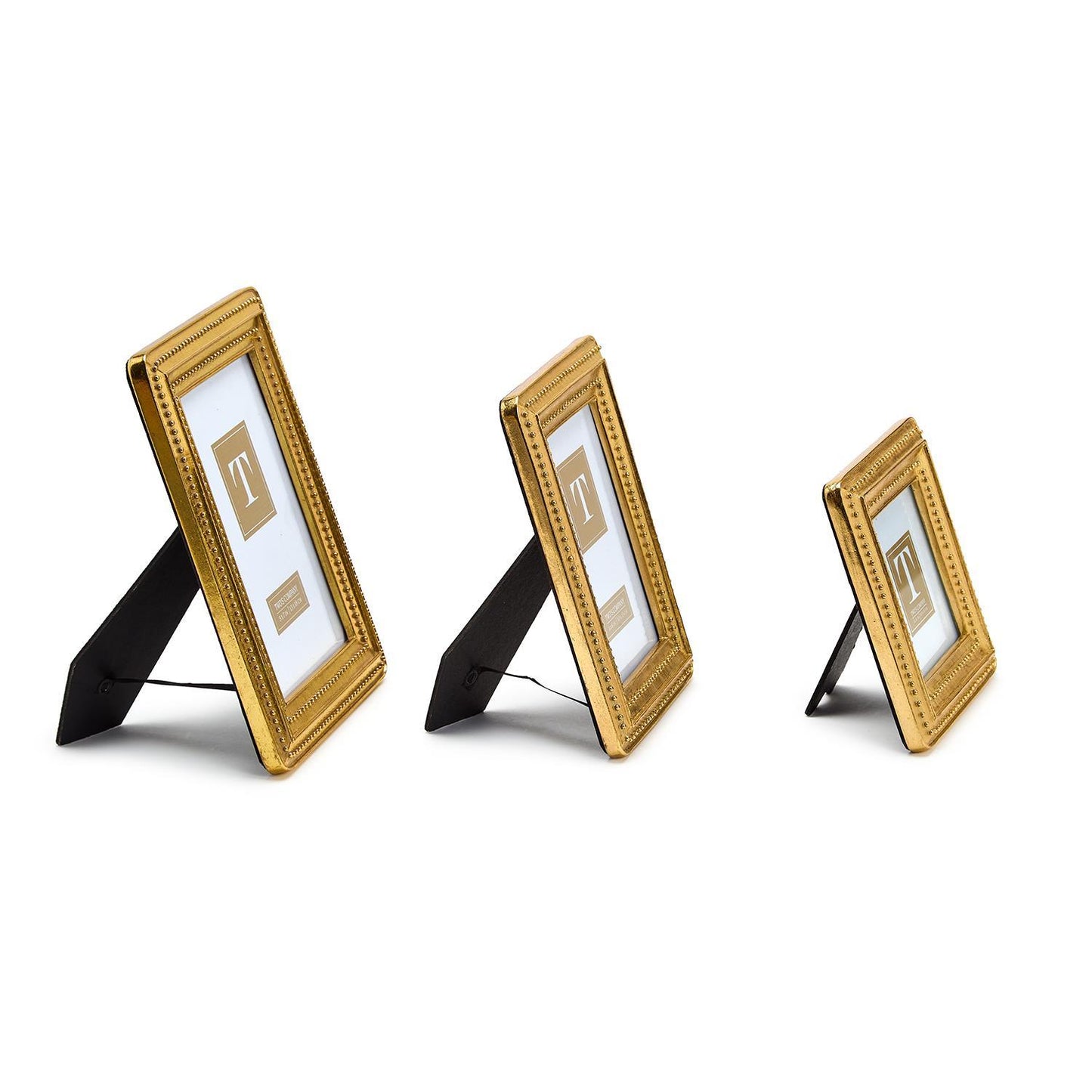 Gold Beaded Edge Photo Frame (3 Sizes)