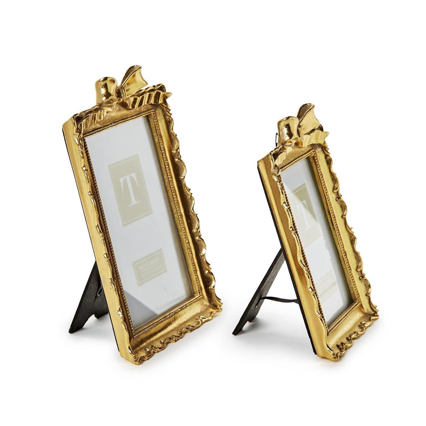Vintage Gold Frames w/Accent Bow ( 2 Sizes)