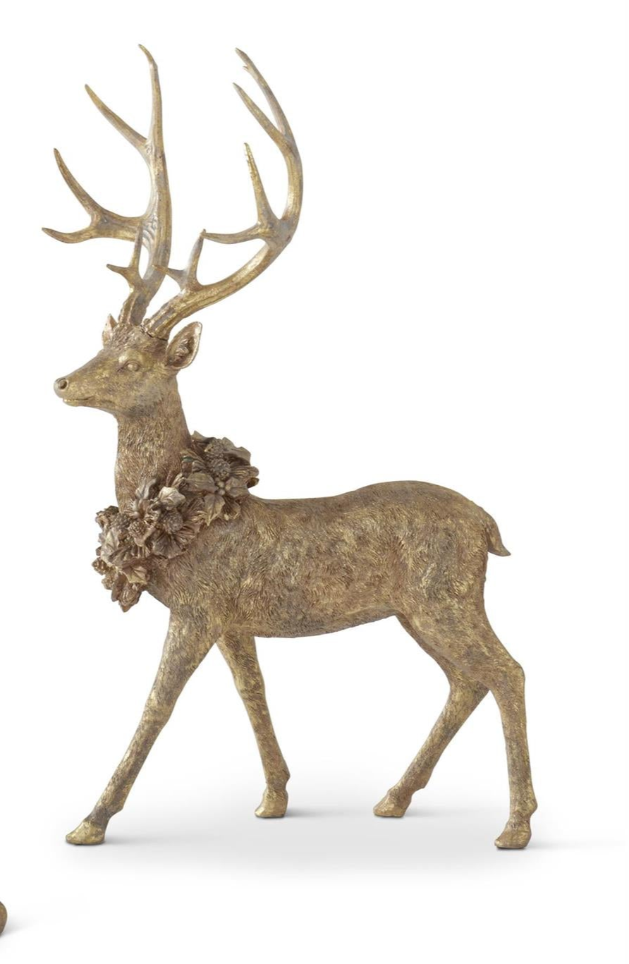 Gold Resin Deer (2 Styles)