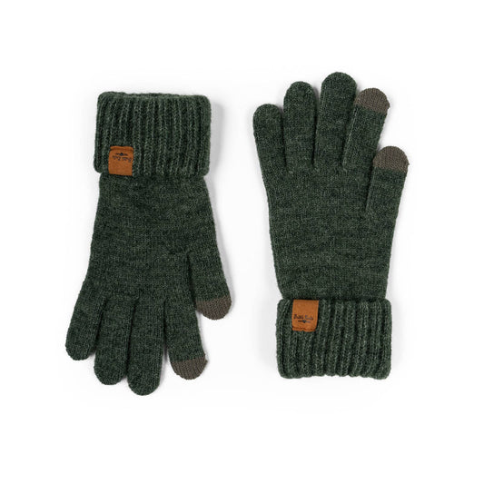 Britt's Knits Mainstay Gloves Open Stock: Green