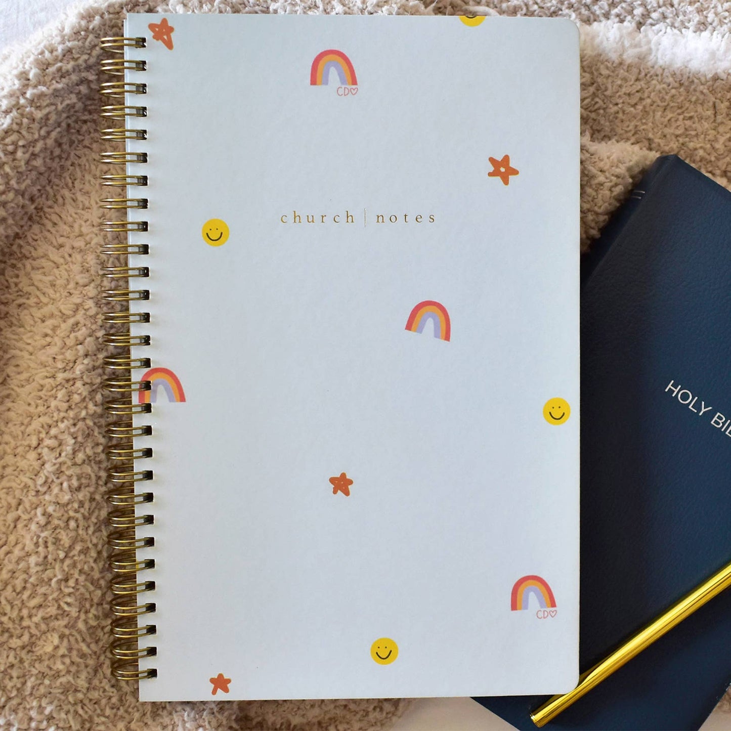 Happy Icons Bible Study Notebook by Callie Danielle