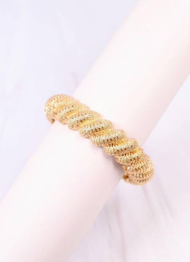 Governor Twisted Stretch Bracelet GOLD: Default
