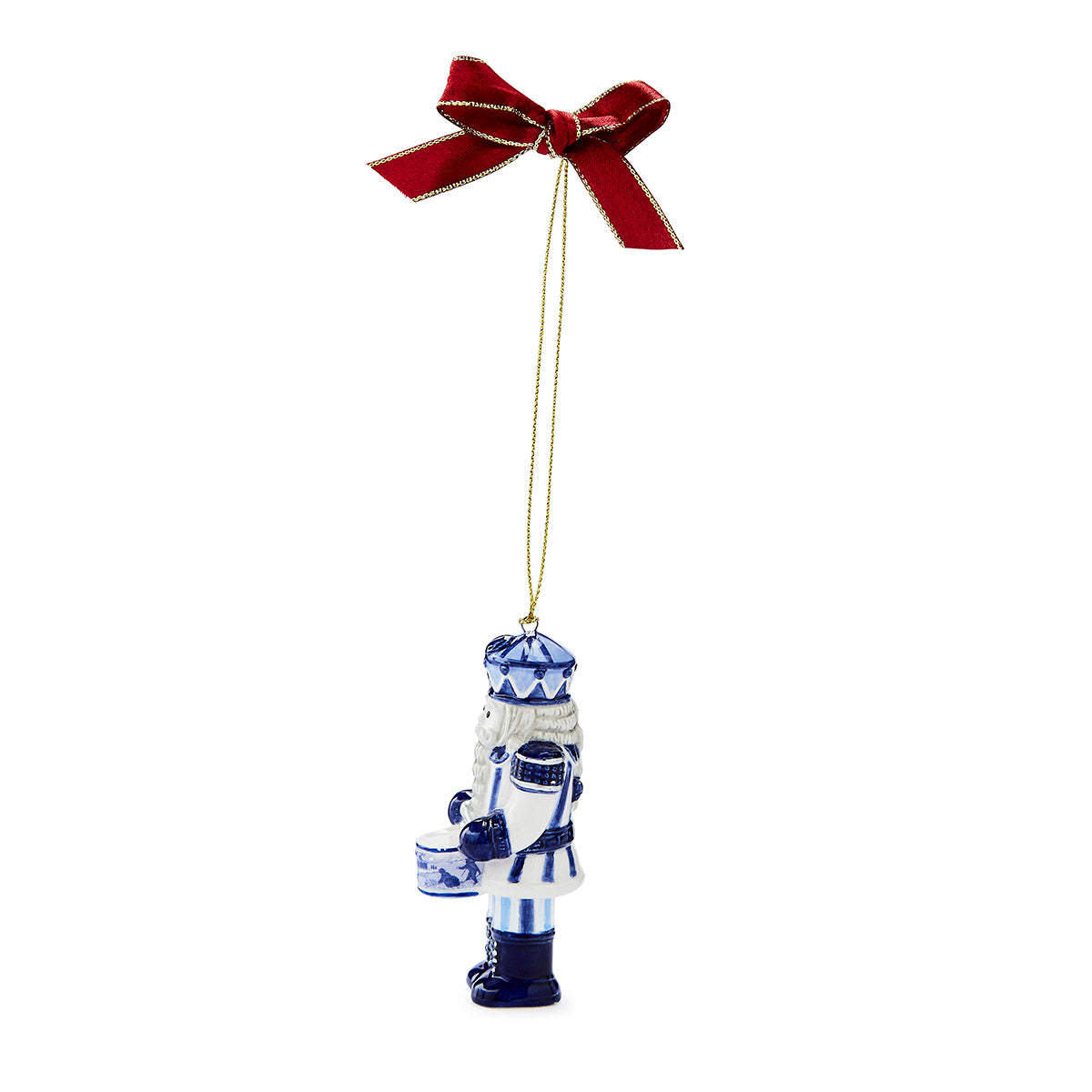 Blue Italian Nutcracker Ornament