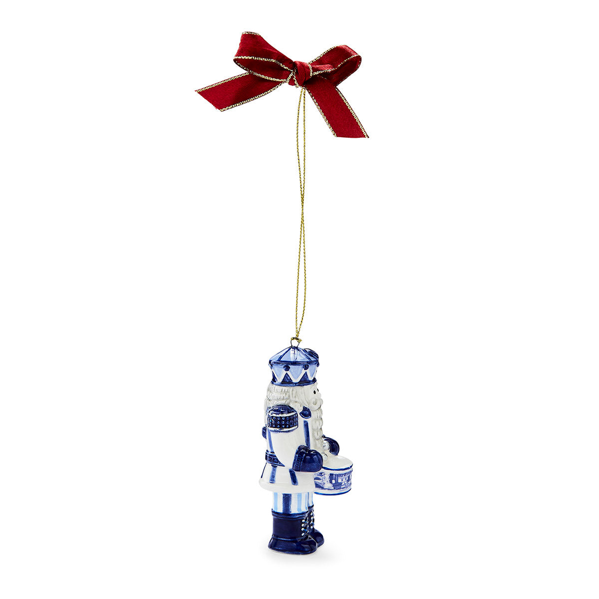Blue Italian Nutcracker Ornament