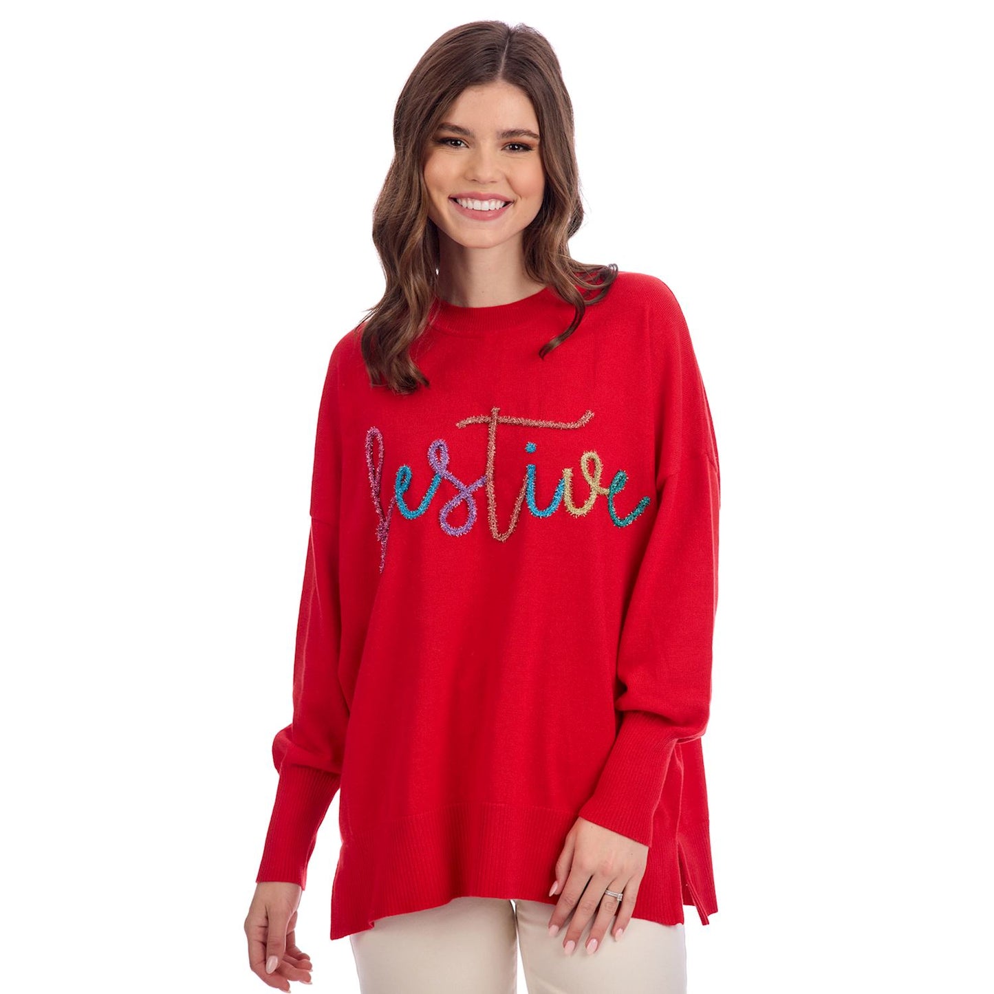 Holiday Sparkle Sweaters (2 Colors)