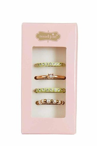 Bright Layering Ring Sets