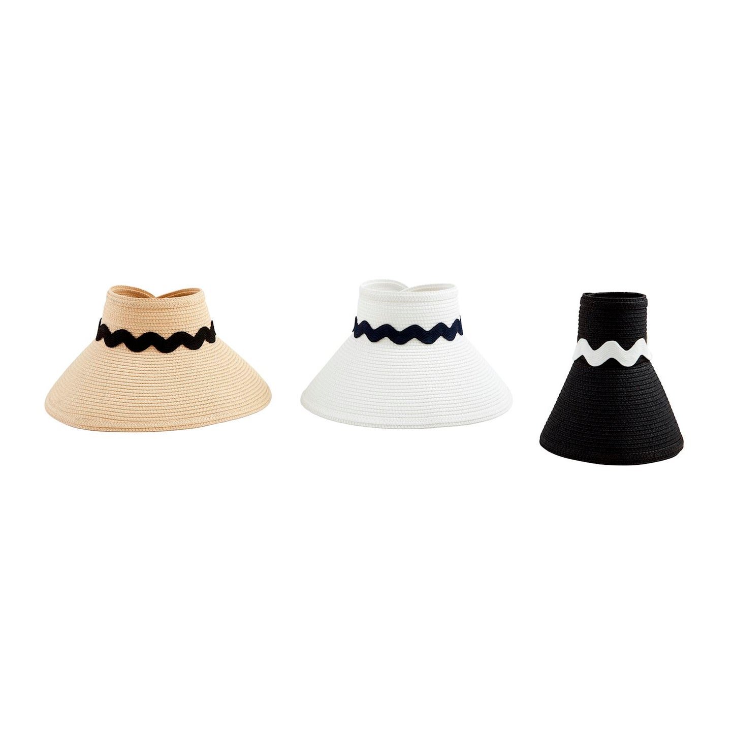 Ric-Rac Visors (3 Colors)