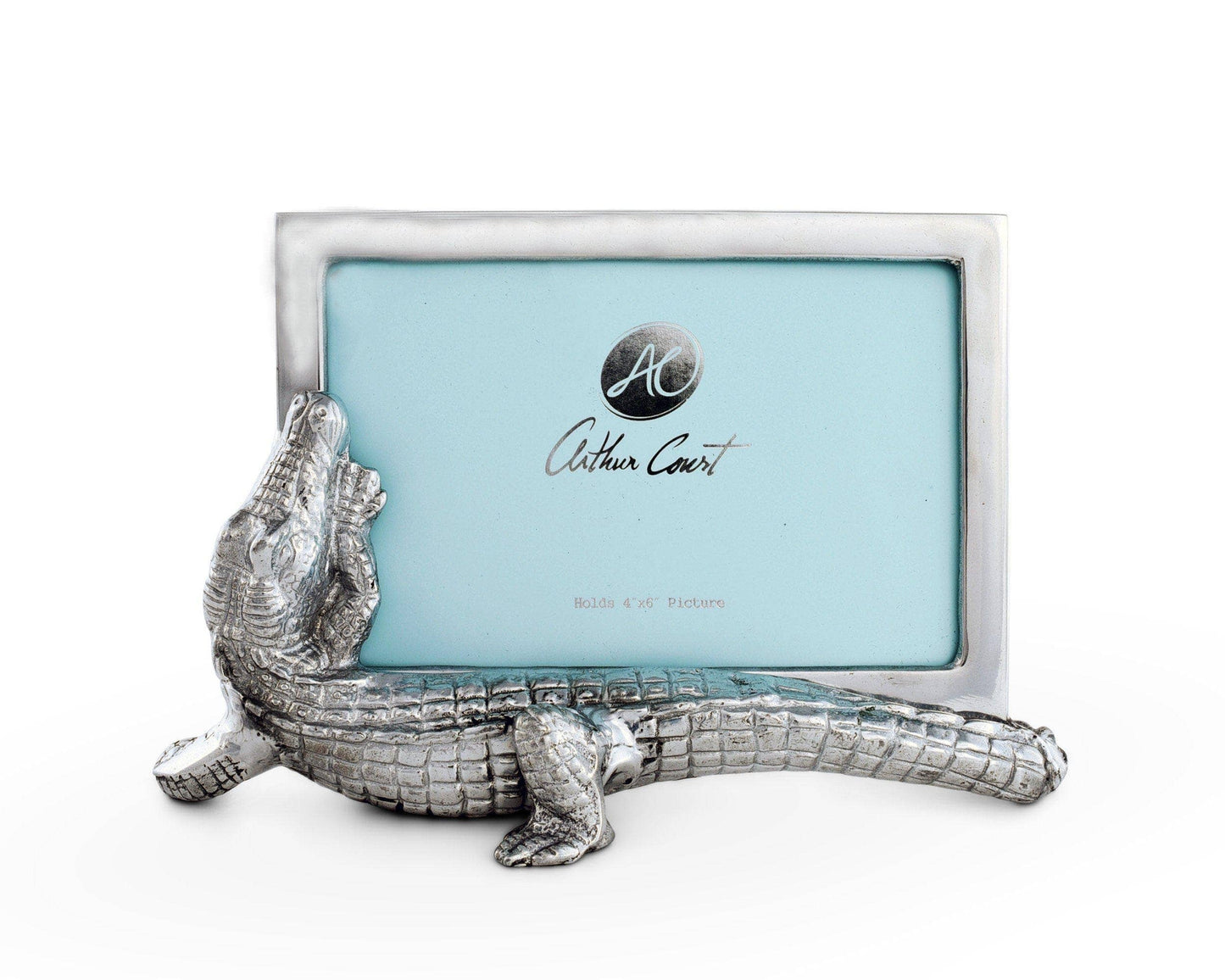 Alligator Photo Frame - Features Two Alligator Figures: 5 x 7