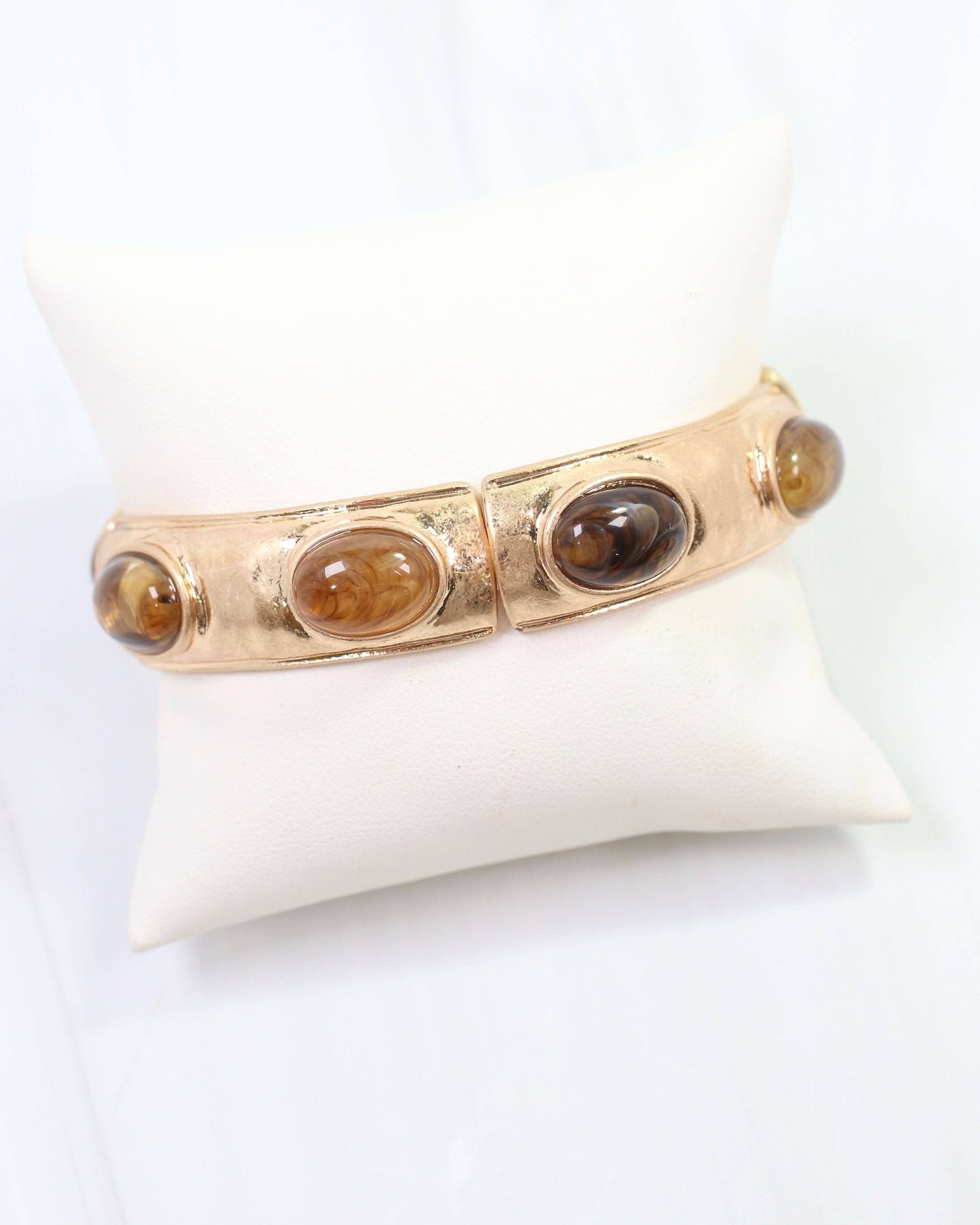 Hallie Stretch Bracelet Tortoise: Default