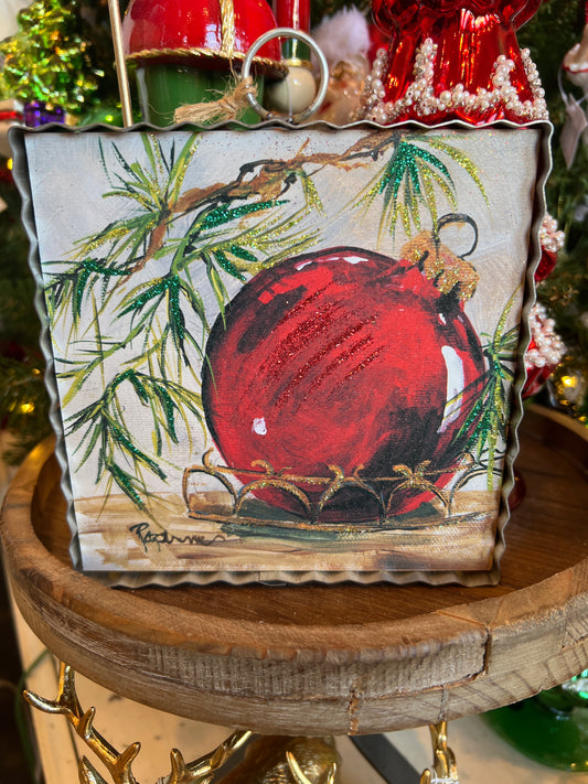 Mini Rozie's Red Ornaments