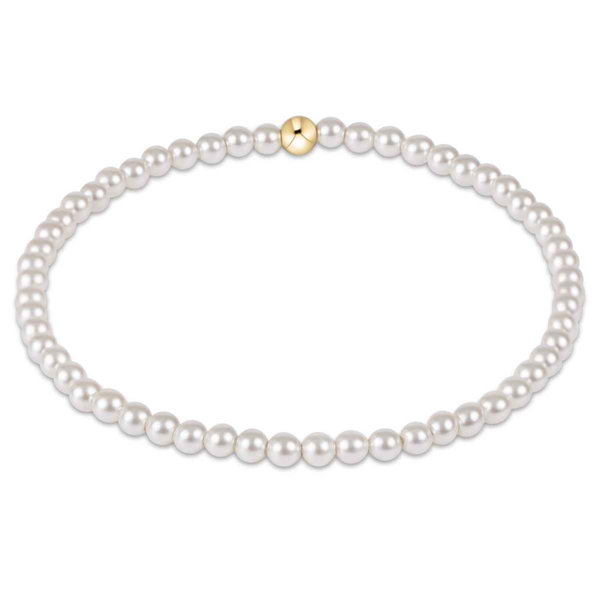 Classic Pearl 3mm Bead Bracelet
