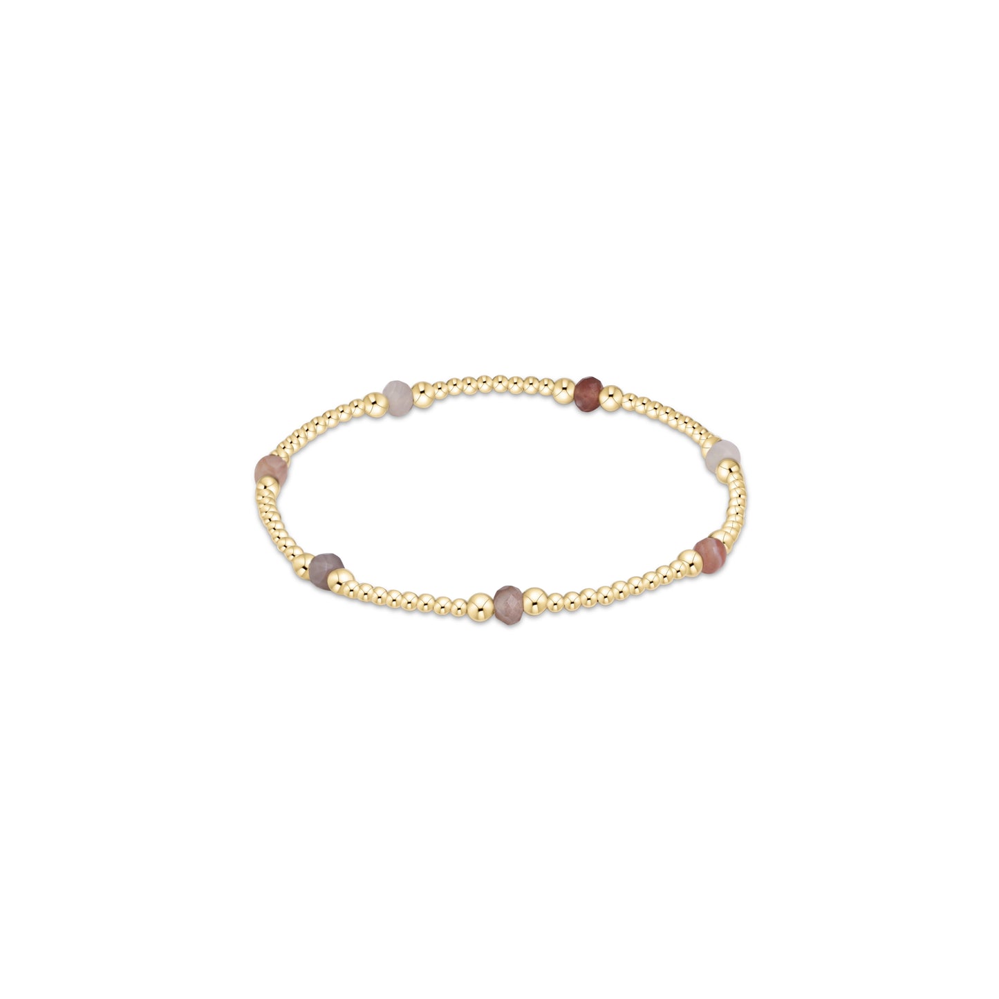 Purpose Gemstone 4mm Bracelet - Botswana Agate