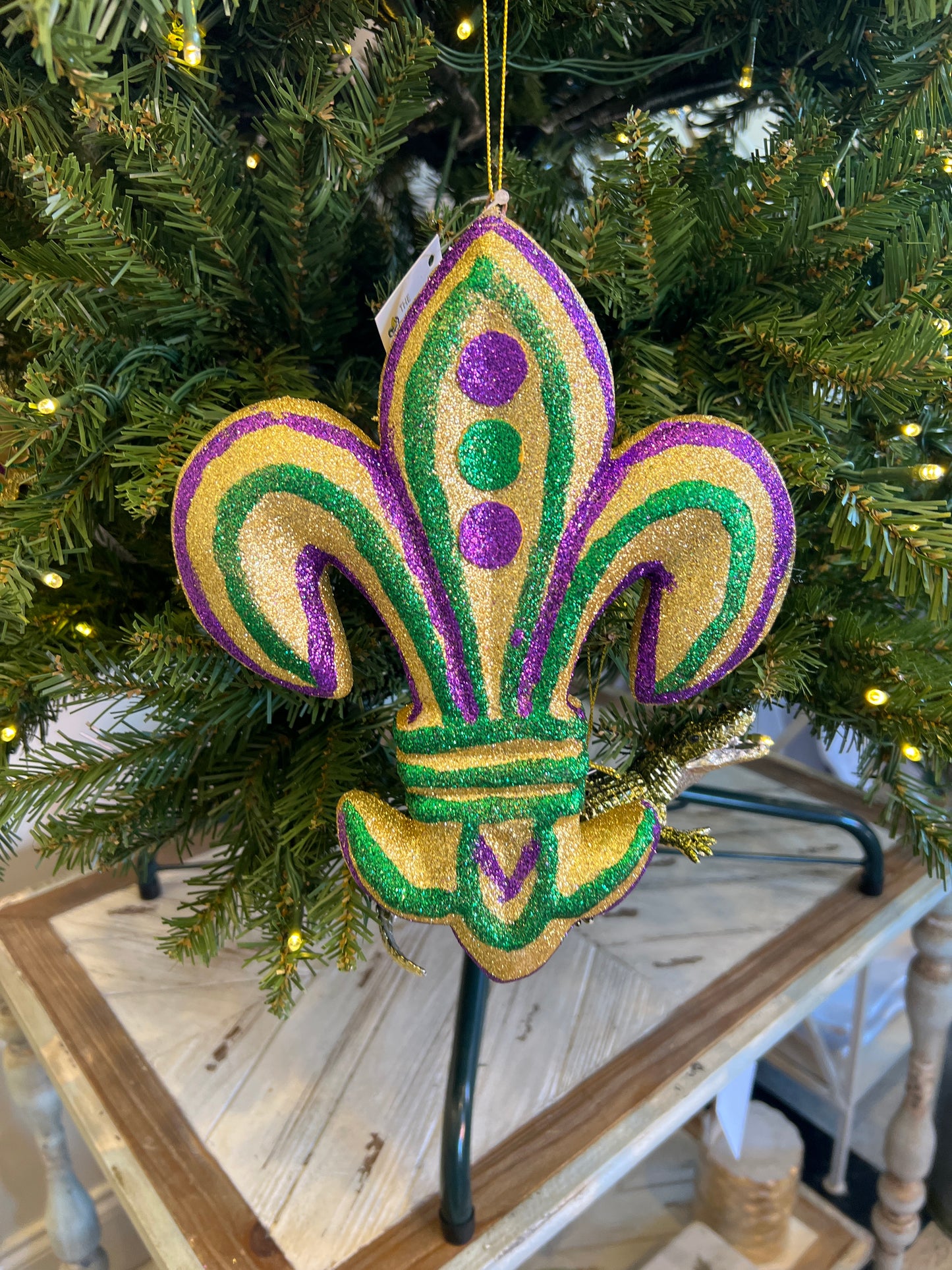 Fleur De Lis Foam Ornament