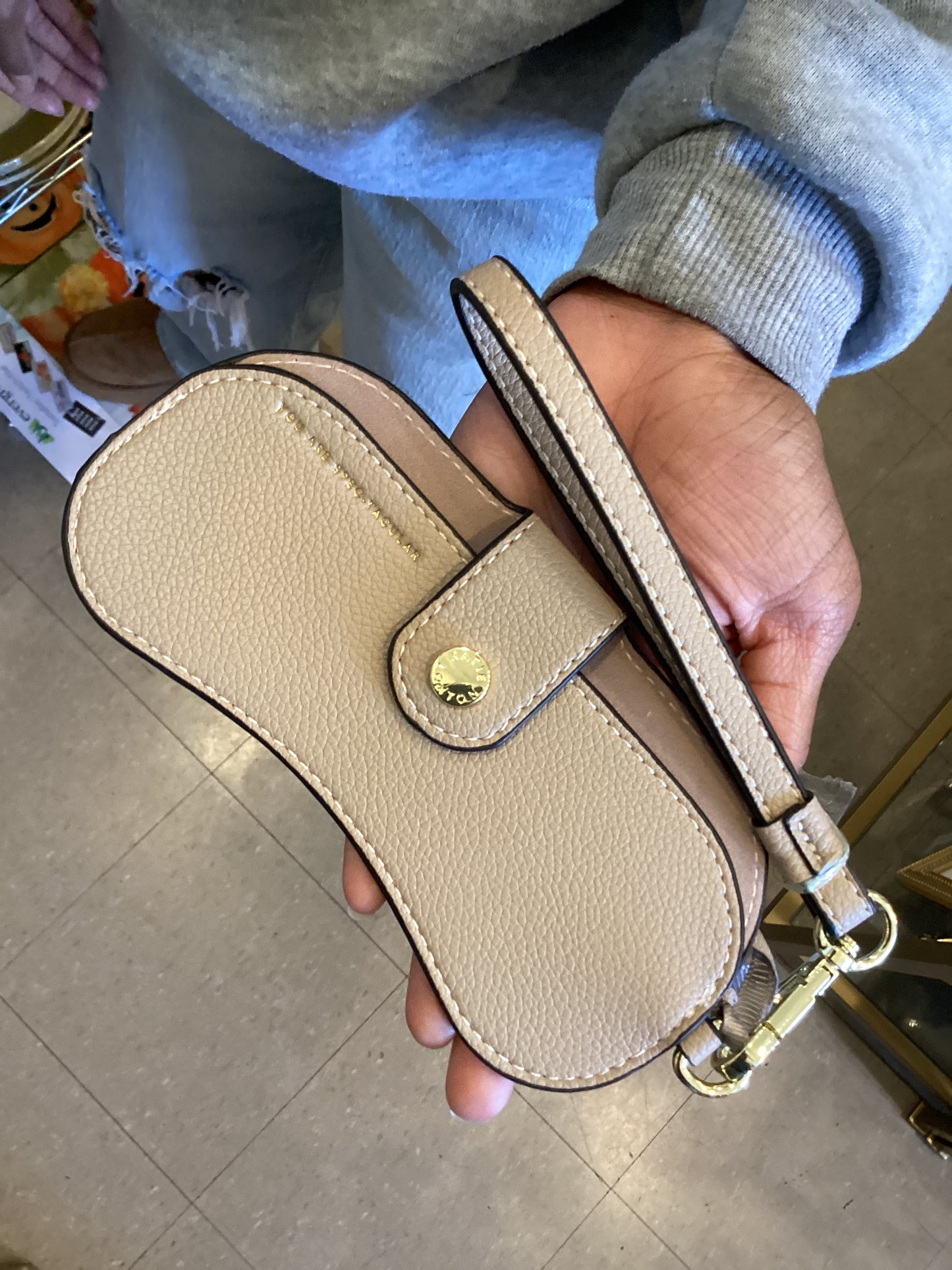EVERYDAY GLASSES CASE | Light Taupe