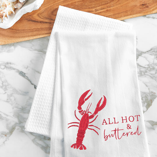 All Hot and Buttered Kitchen Towel