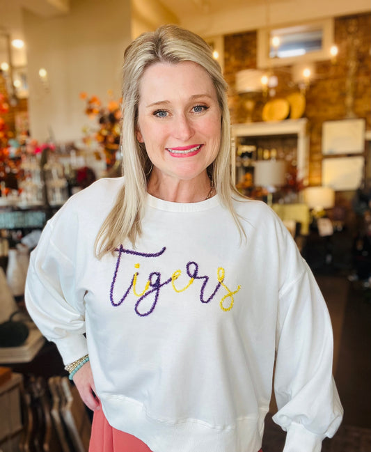 Millie White LA Tigers Sweatshirt