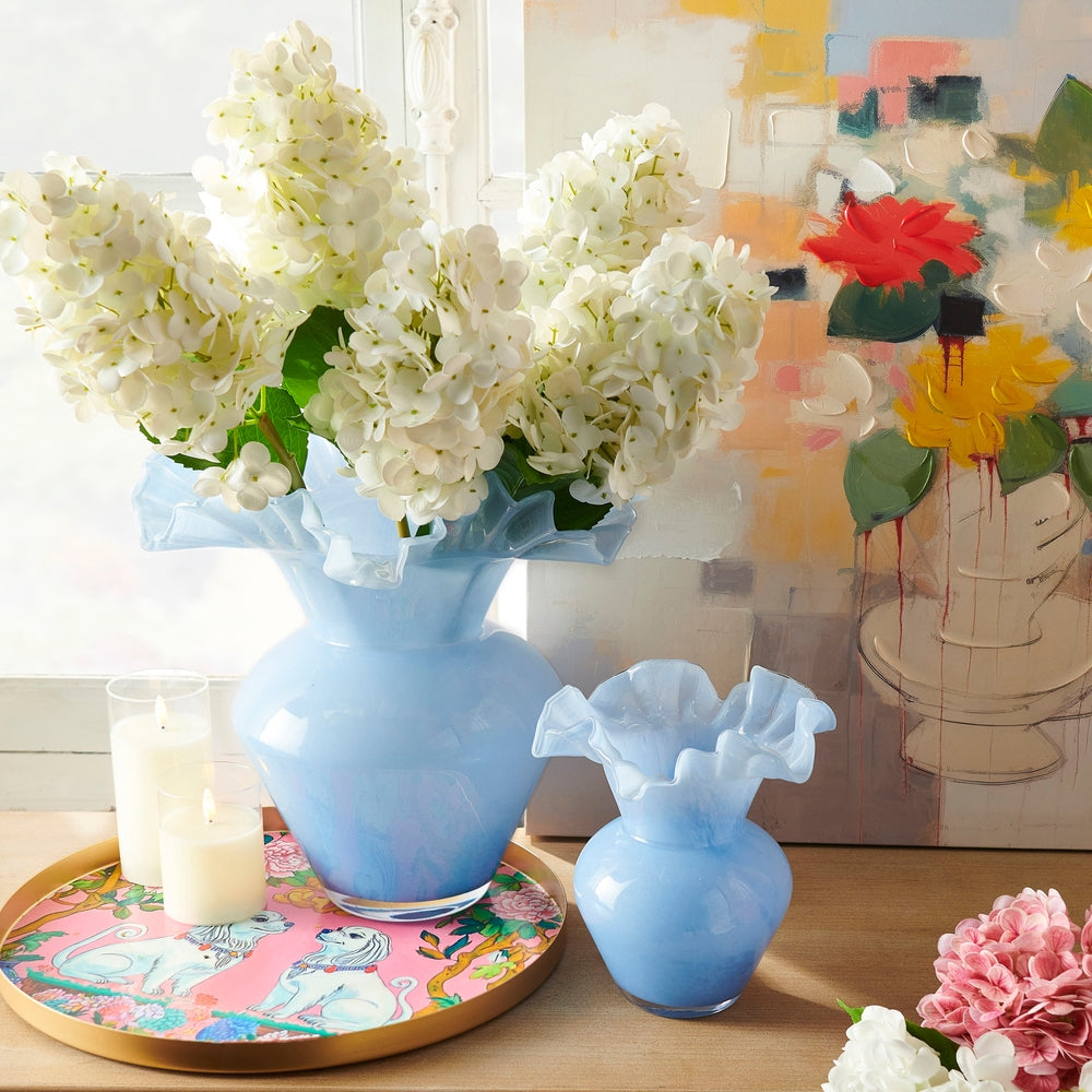 Real Touch White Hydrangea Stem - 29"